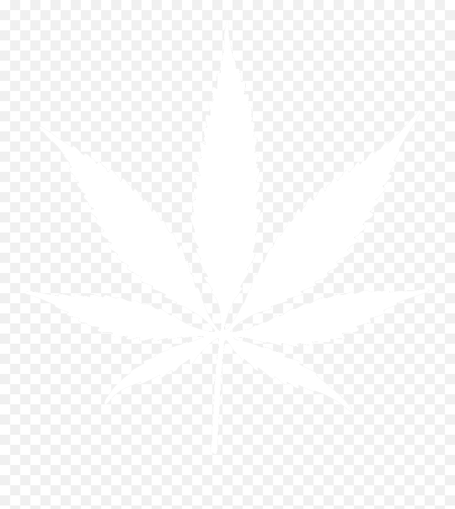 Free Pot Leaf Outline Png Download Clip Art - Transparent White Pot Leaf,Marijuana Png