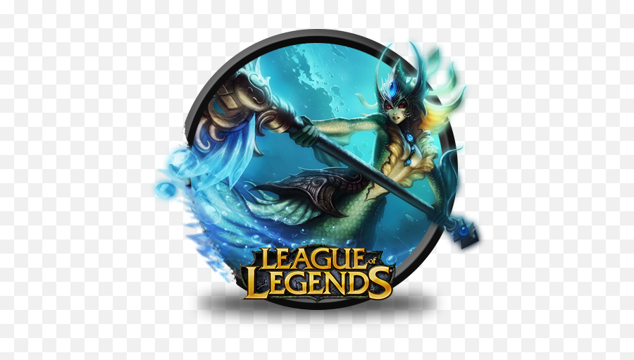 League Of Legends Icon Png - Nami League Of Legends Splash Art,League Of Legends Logo Png