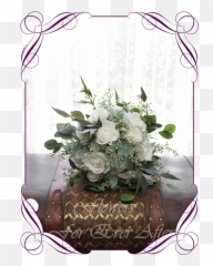 Mary Bridal Bouquet - Nude Bridal Bouquet Cascade Png,Baby's Breath Png