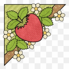 B Strawberry Png Clipart