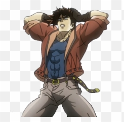 Anon Fox - Joseph Joestar Pose by HollyNight~HardDay -- Fur