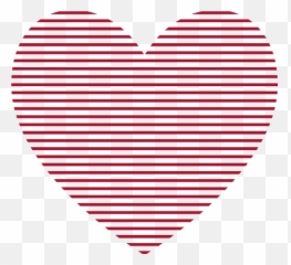 Red Heart Lines Png Image - With Clipart