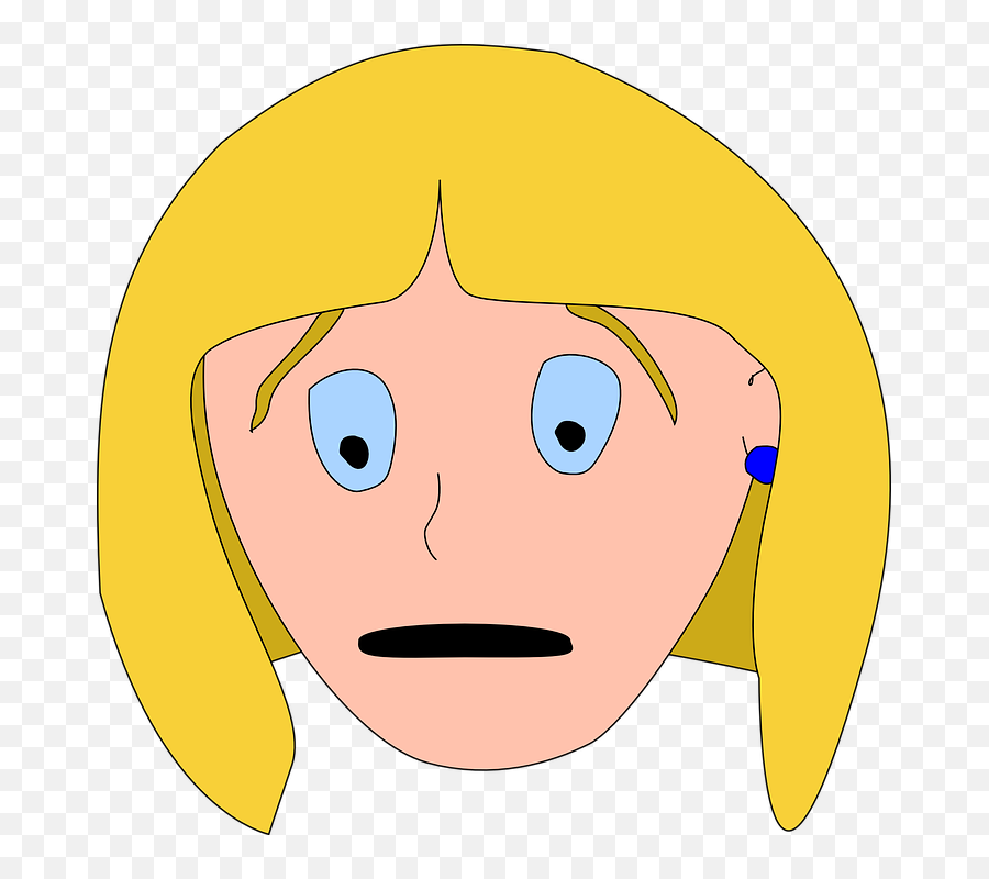 Scared Clip Art - Vector Clip Art Online Clip Art Png,Scared Face Png