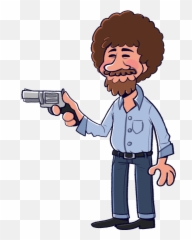 Blursedimages - Delete This Or We Ll Have A Happy Little Accident Png,Bob Ross Png