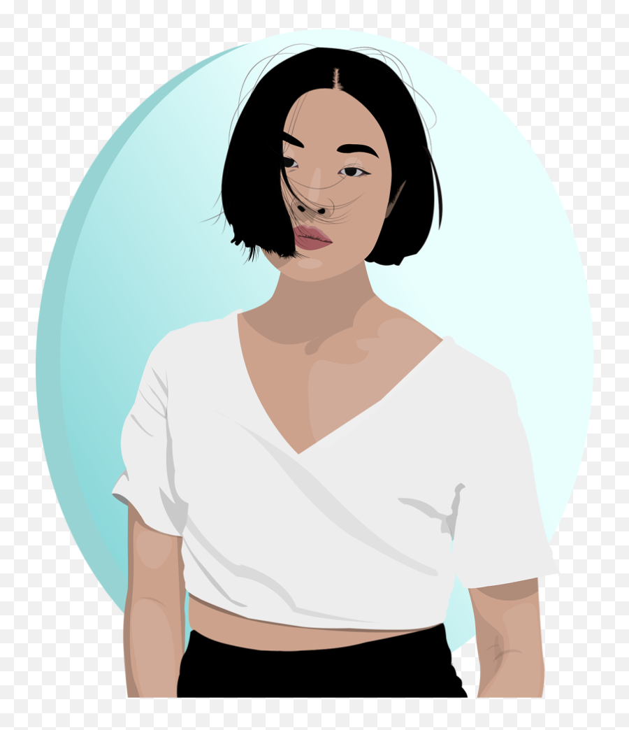 Dribbble - Attractive Dribblepng By Christina Ilkovych Girl,Asian Girl Png