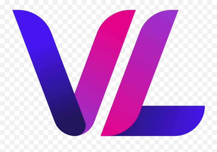 VL Initial handwriting logo design - stock vector 2604133