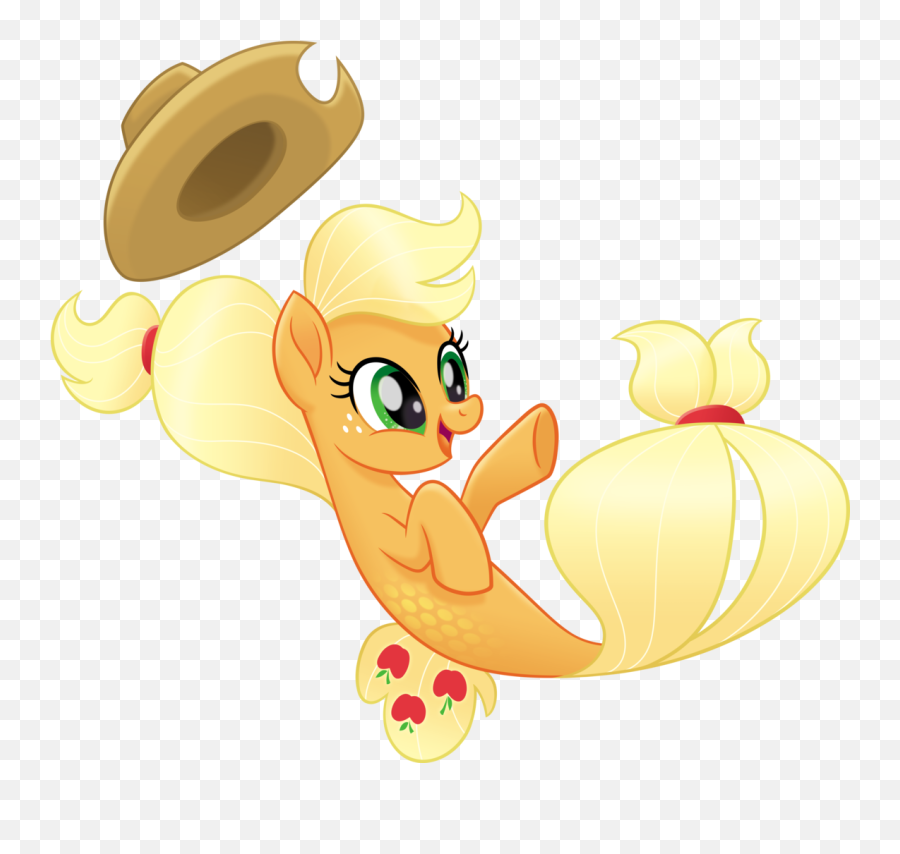 Absurd Res Applejack My Little Pony - Applejack Mlp Sea Ponies Png,My Little Pony Transparent