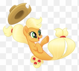 Absurd Res Applejack My Little Pony - Mlp Sea Ponies png