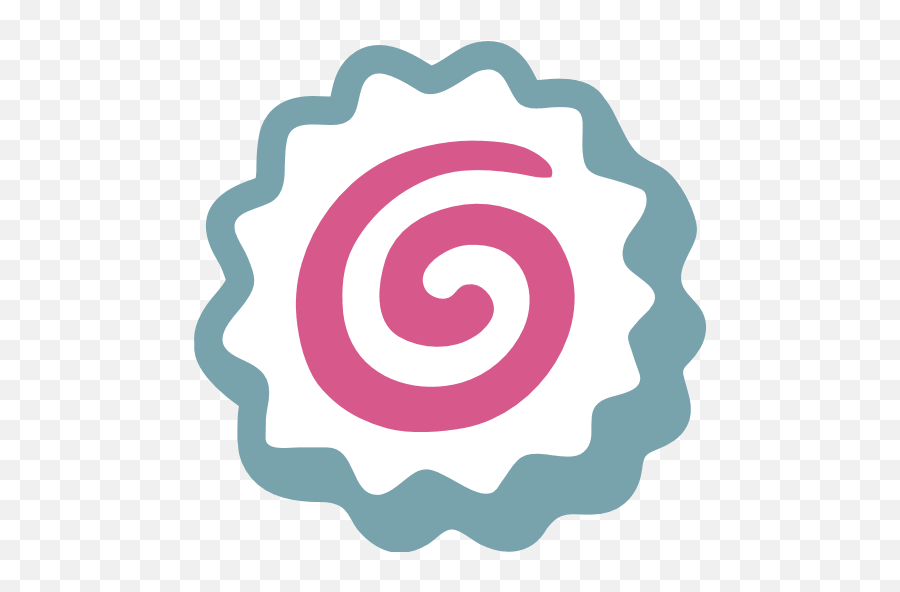 Fish Cake With Swirl Design Emoji For - Fish Cake Icon Png,Fish Emoji Png