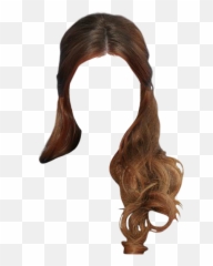 Holland Roden Long Curly Casual Half - Lace Wig png