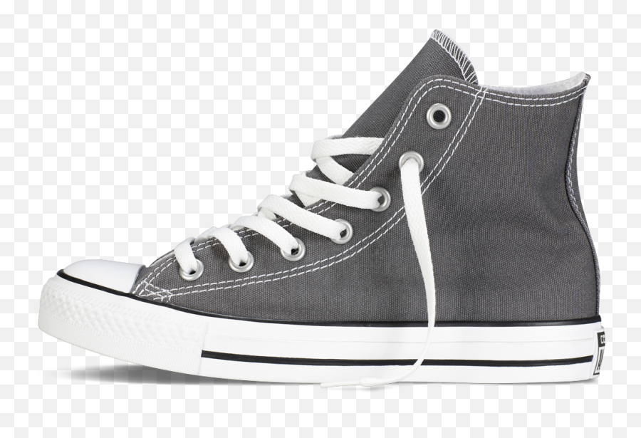 Png Transparent Converse - Charcoal High Top Converse,Converse Png