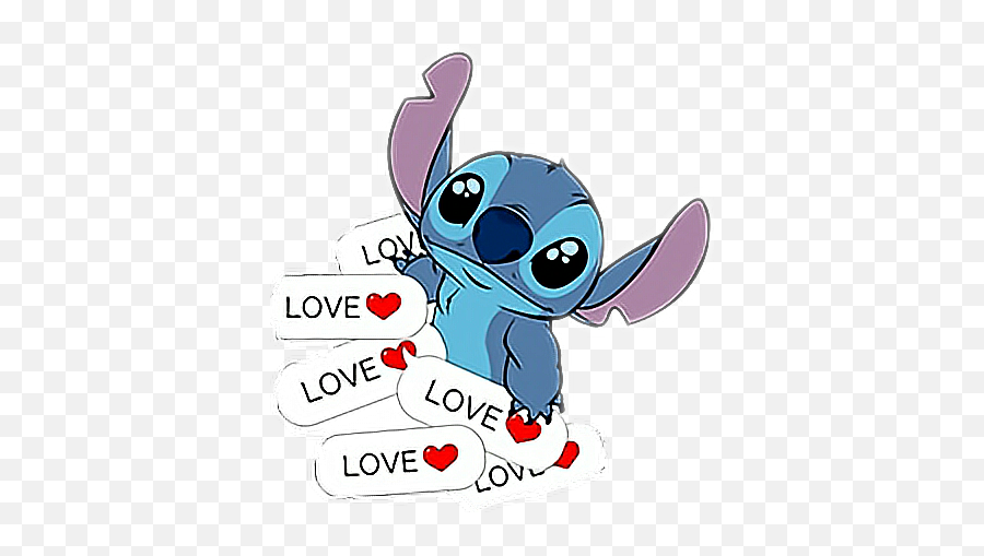 Stitch Love Amore Goodmorning Morning Goodafternoon - Stitch Imagenes De Stitch Love Png,Good Morning Png