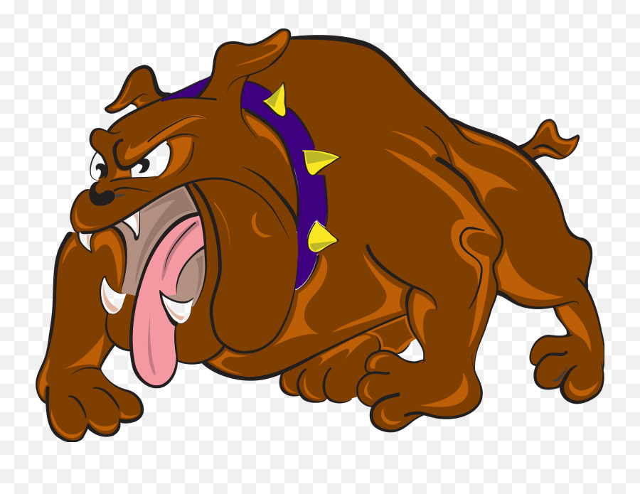 Bulldog Cartoon Angry - Free Vector Graphic On Pixabay Omega Psi Phi Dog Png,Bulldog Png
