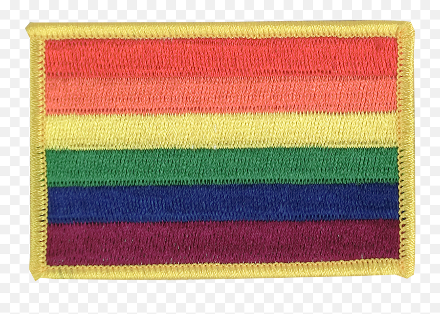 Rainbow - Flag Patch Gay Flag Patch Transparent Png,Lgbt Flag Png