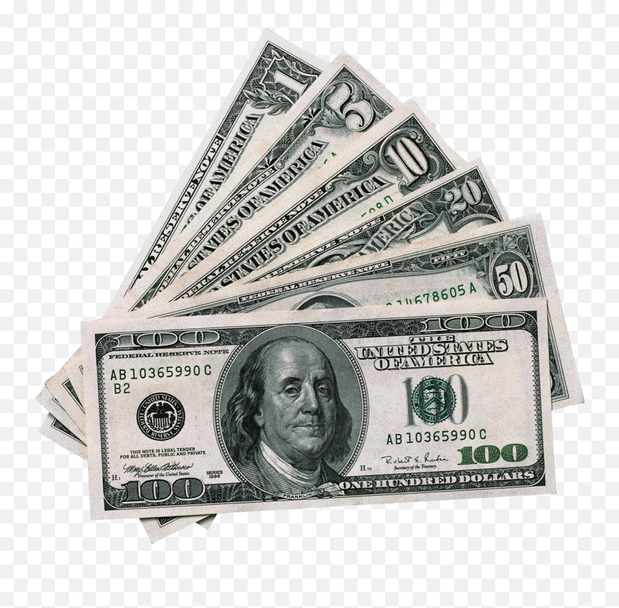 Dollar Png Image - 100 Dollar Bill Transparent,One Dollar Png