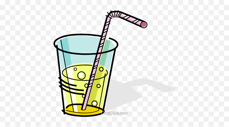 Straw Royalty Free Vector Clip Art - Clipart Drink With Straw Png,Soda Cup Png