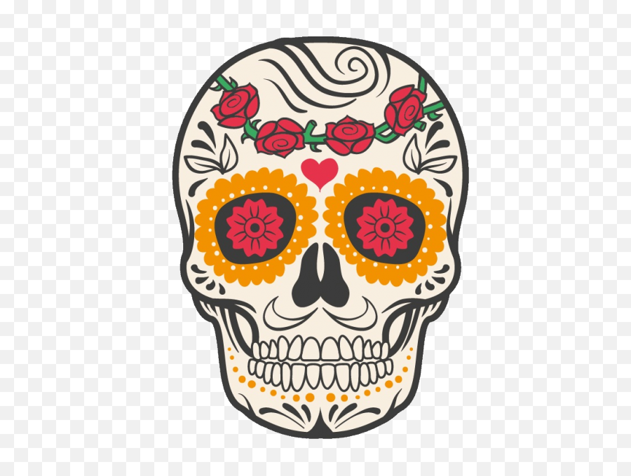Cuisine Mexican Skull Mexico Calavera Dead Human Clipart - Mexican Skull Png,Calavera Png
