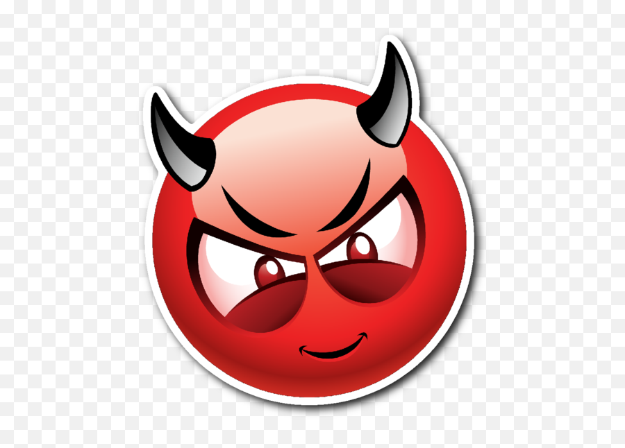Pin - Red Transparent Devil Emoji Png,X Emoji Png