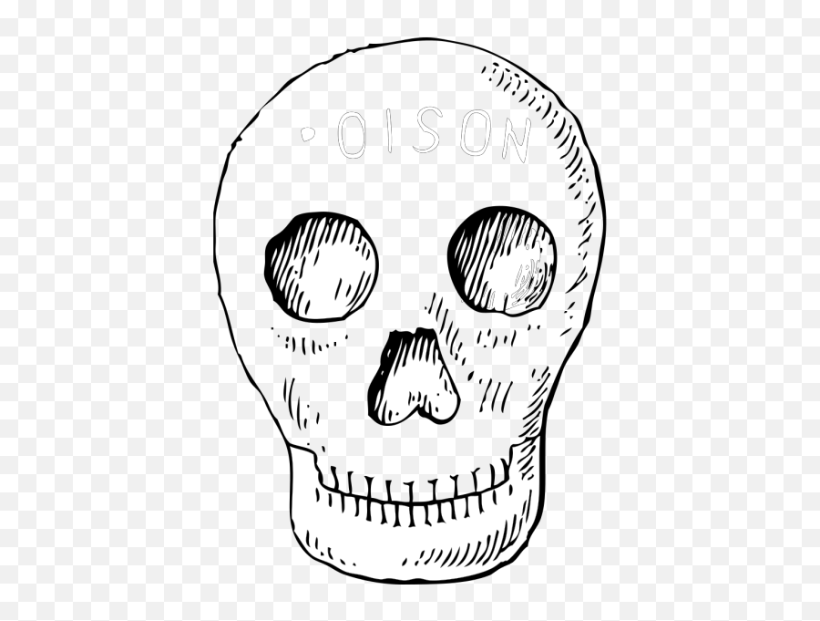 Female Skull Png Svg Clip Art For Web - Poison Skull,White Skull Png