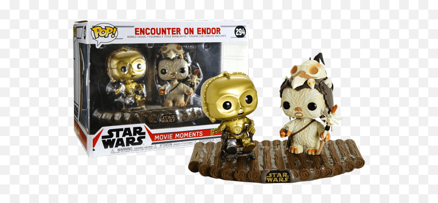 Endor Movie Moments Funko Pop - Star Wars Funko Movie Moments Png,Ewok Png