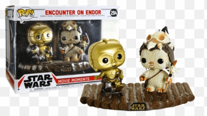 Endor Movie Moments Funko Pop - Star Wars Funko Movie Moments Png,Ewok Png