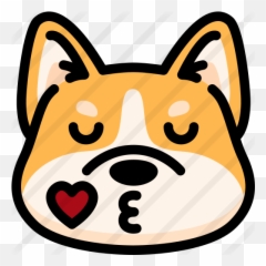 Kiss - Siberian Husky Husky Emoji Png,Corgi Png