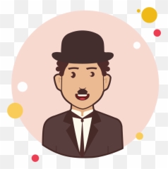 Download Charlie Chaplin Icon - Musician Png Image With No Portable Network Graphics,Musician Png