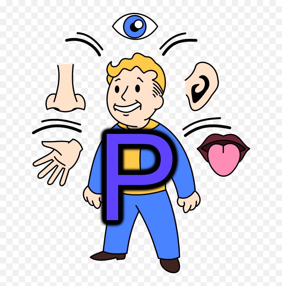 Download Perception F5 - Fallout 4 Full Size Png Image Transparent Vault Boy Perception,Fallout Png