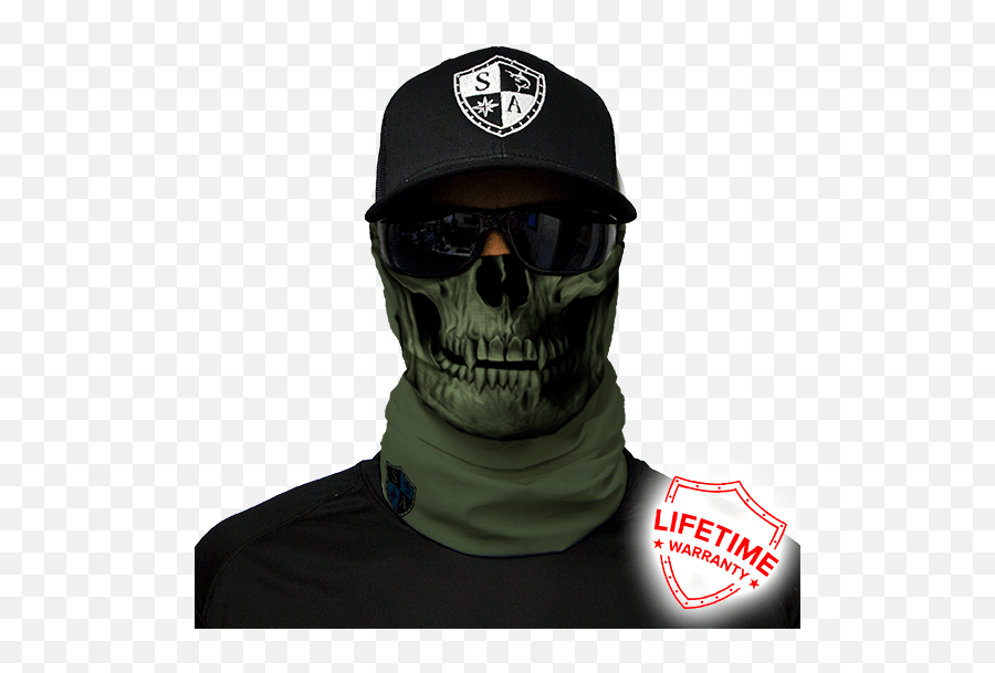 Download Od Green Skull - Sa Blackout Forest Camo Png,Skull Face Png