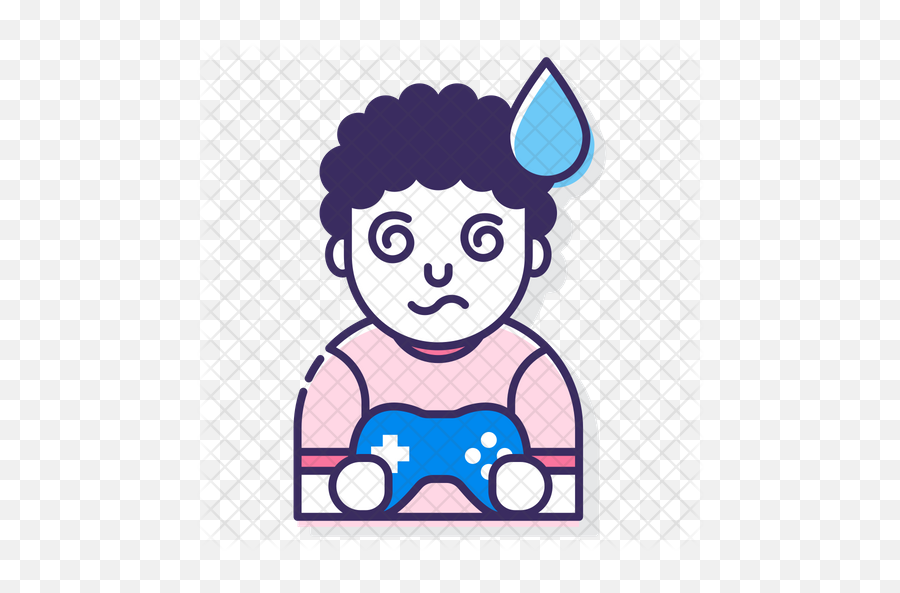 Noob Icon Of Colored Outline Style - Noob Player Icon Png,Noob Png