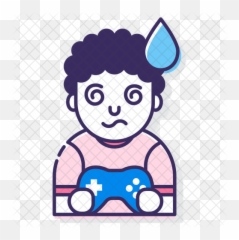 Noob Icon Of Colored Outline Style - Noob Player Icon Png,Noob Png
