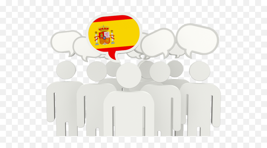 Speech Bubble Illustration Of Flag Spain - Thai Flag Speech Bubble Png,Speech Bubble Generator Png