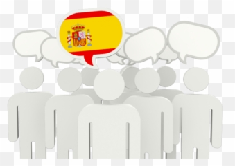 Speech Bubble Illustration Of Flag Spain - Thai Flag Bubble png
