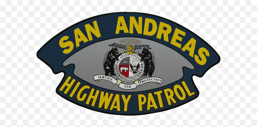 San Andreas Highway Patrol - San Andreas Highway Patrol Badge Png,San Andreas Highway Patrol Logo