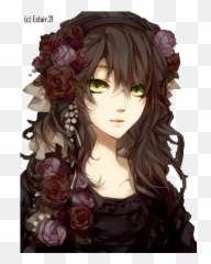 Anime Tan Girl Brown Hair Google Search - With png