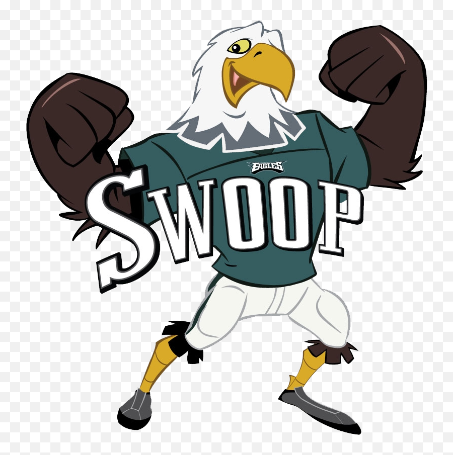 Philadelphia Eagles Swoop Clipart - Philadelphia Eagles Mascot Png,Philadelphia Eagles Logo Png