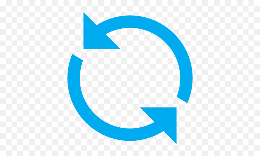 Refresh Icon - Transparent Refresh Icon Blue Png,Refresh Icon Png