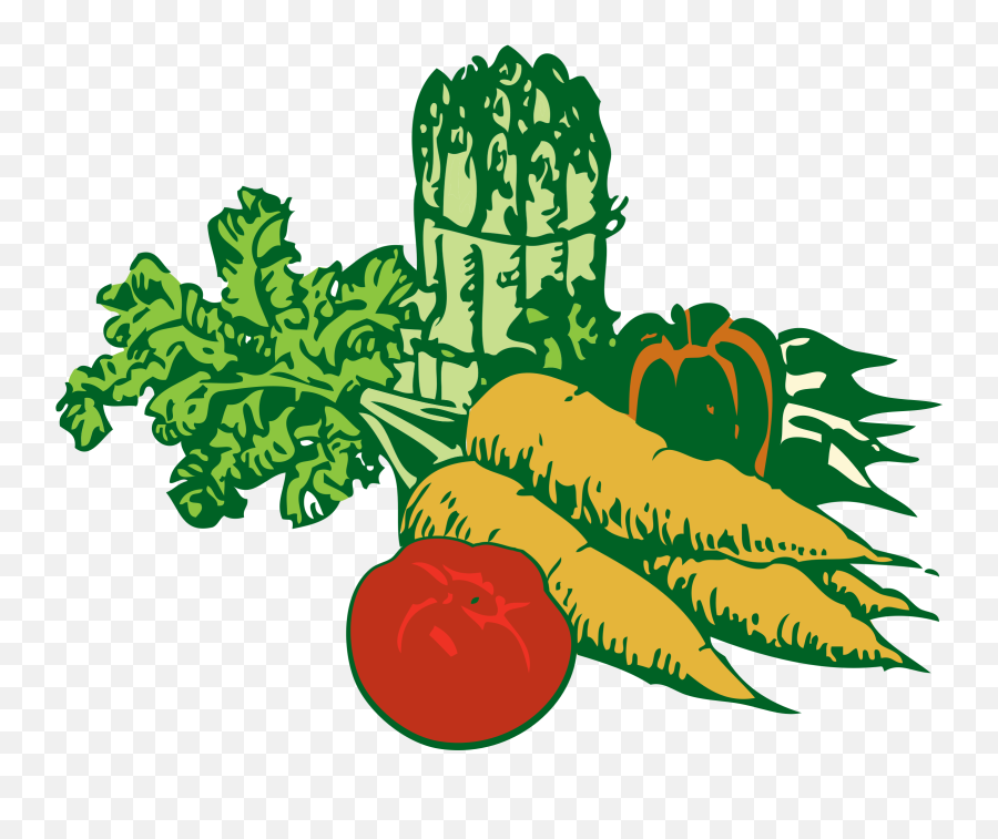 Vegetables Clipart Png Hd - Garden Vegetables Clip Art,Vegetables Transparent Background