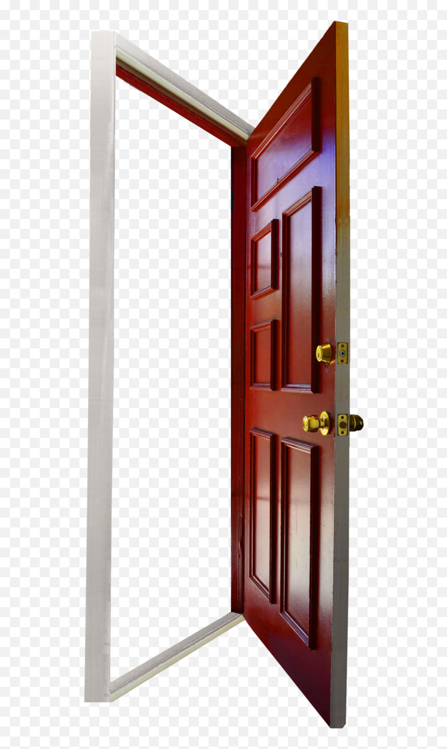 Open Door Png - Open Wood Door Png,Glass Door Png