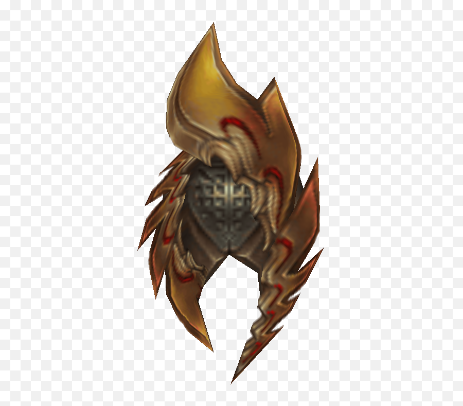 Flame Shield Final Fantasy Wiki Fandom - Fictional Character Png,Shield With Wings Png