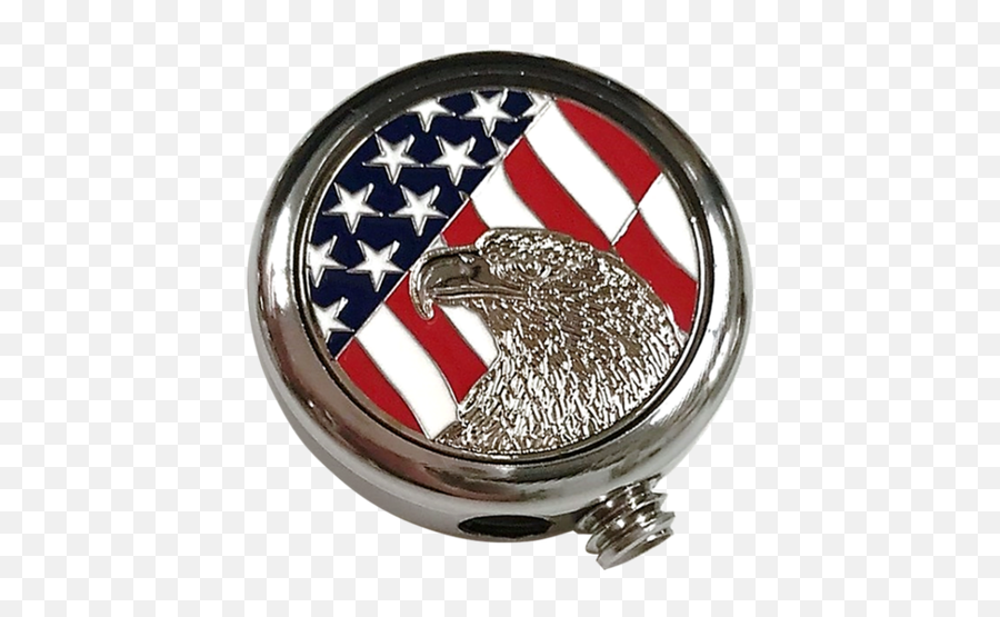 Harley Davidson Motorcycle American Flag Eagle Car Metal - Motorcycle Flag Pole Toppers Png,American Flag Eagle Png