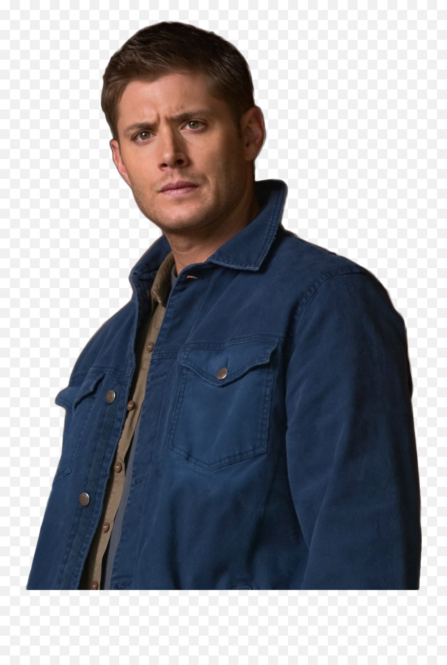 Dean Winchester Blue Shirt Transparent - Dean Winchester Transparent Png,Castiel Transparent