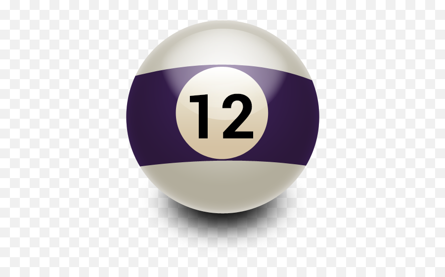 12 Ball Icon Myiconfinder - Billiards 15 Ball Png,Magic 8 Ball Png