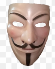 Masque Anonymous Png - Face Mask Transparent Cartoon Jingfm Psd