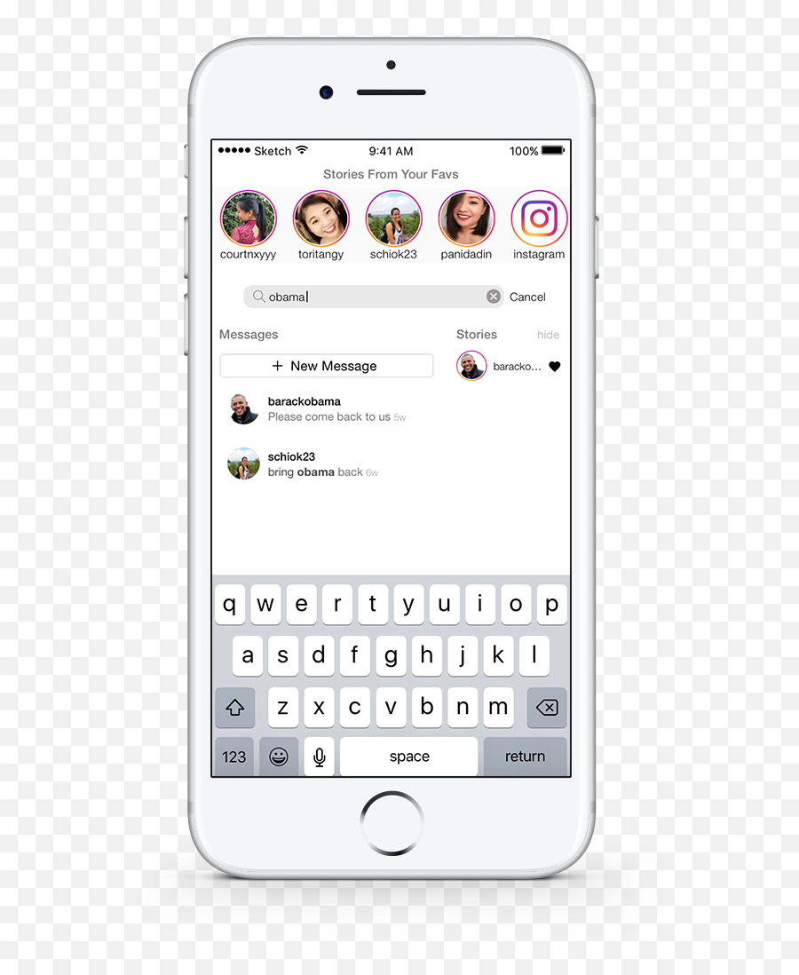 A Redesign Of Instagram Kim Thuy Tu - Café Coffee Day Dharmapuri Png,Instagram Direct Message Icon