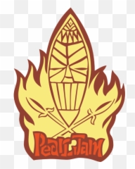 Pearl Jam Tiki God Logo - Pearl Jam Png,Pearl Jam Logo