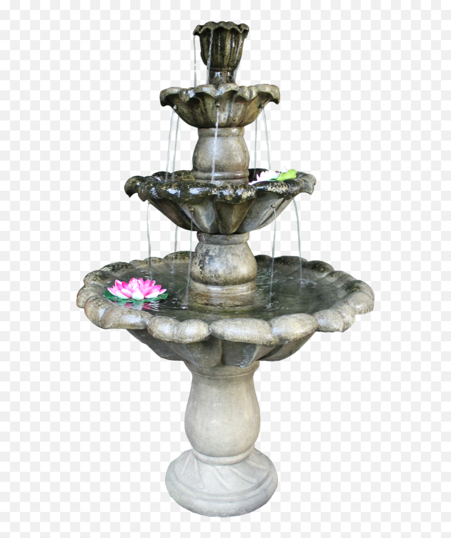 Garden Fountain Transparent Png - Water In Fountain Png,Fountain Png