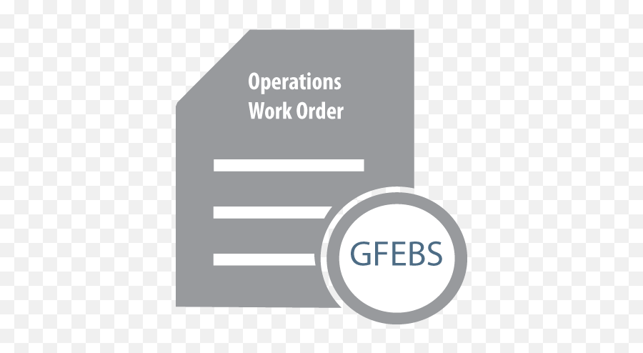 What Is An Operations Work Order In Gfebs - Language Png,Owo Icon