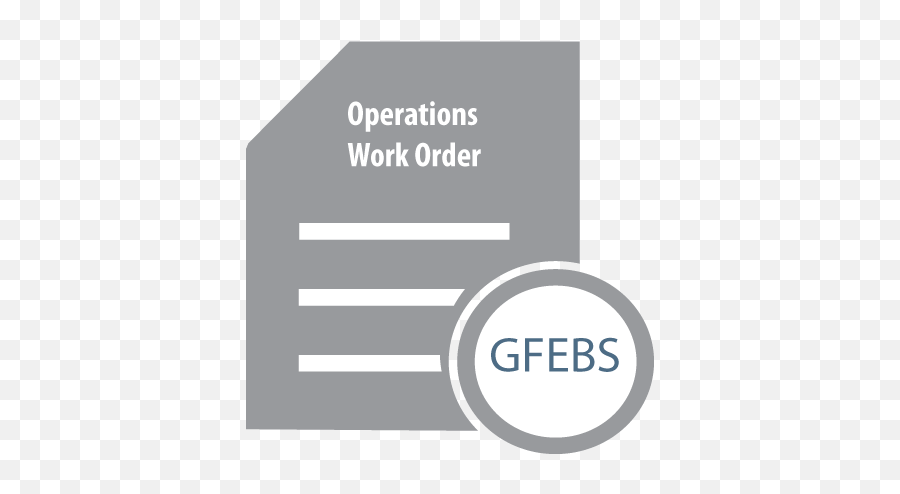 What Is An Operations Work Order In Gfebs - Language Png,Owo Icon ...