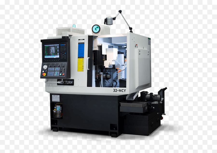 Gen Turn 32 - Ncy 4axis Cnc Mill Turn Cnc Lathe Machine Vertical Png,32 Degree Icon Z